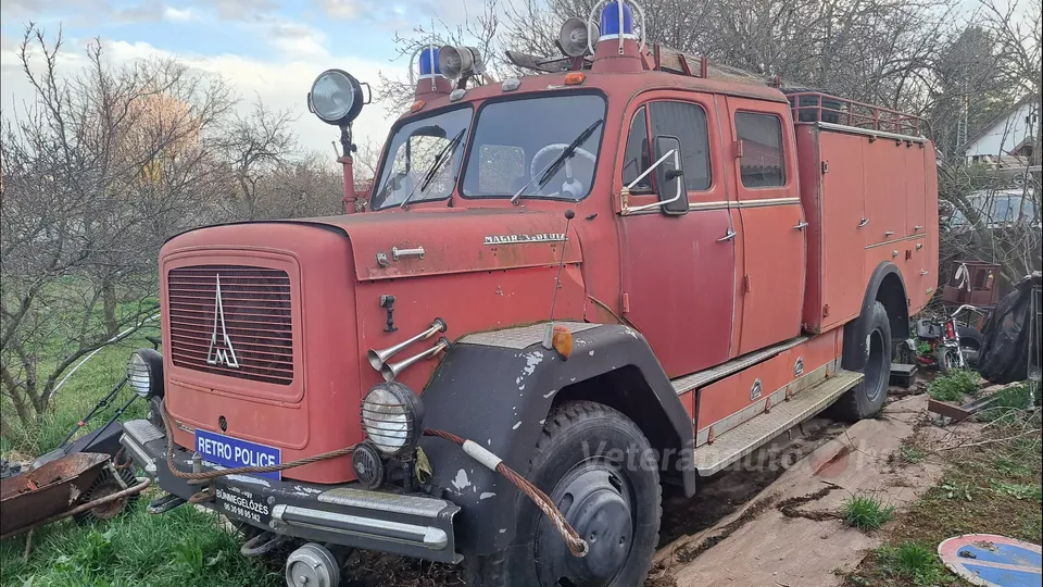 Eladó veterán Tűzoltóautó